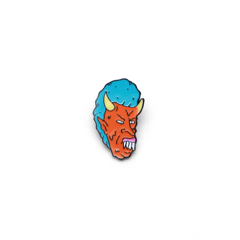30 шт./лот броши для Хэллоуина DEMON BUTTHEAD BEAVIS эмалированные булавки для детей нагрудные булавки "Сумка" джинсовая куртка женская брошь значок SC4390