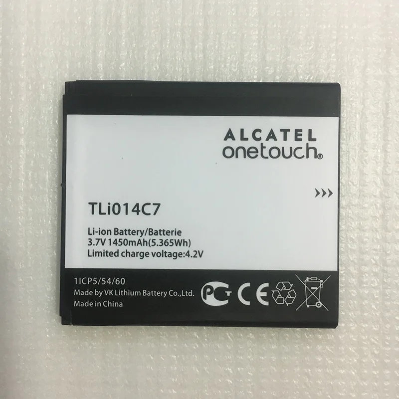1450 мАч батарея для Alcatel One Touch Pixi First 4024D 4," Pop C7 7040D 7041D 7040E 7040A 7040F J720 TLi014C7 батареи