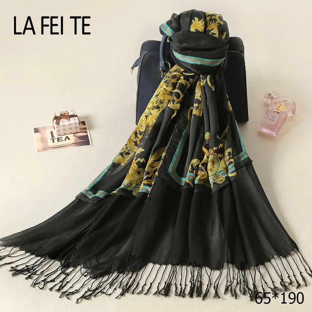Pashmina Cashmere Scarf Shawl Foulard Femme Stole Wool Neck Viscose Hijab Cotton Long Winter For Women 2018 Kerchief |