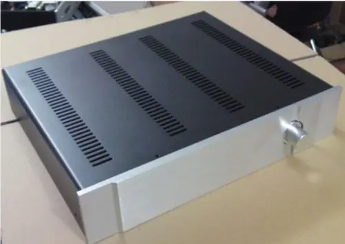 B-047 CNC все алюминиевый корпус шасси в корпусе коробка для DIY аудио усилитель мощности 430 мм* 90 мм* 350 мм