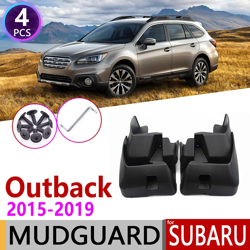 

Car Mudflap for Subaru Outback 2015 2016 2017 2018 2019 Fender Mud Guard Flap Splash Flaps Mudguards Accessories 5th 5 Gen