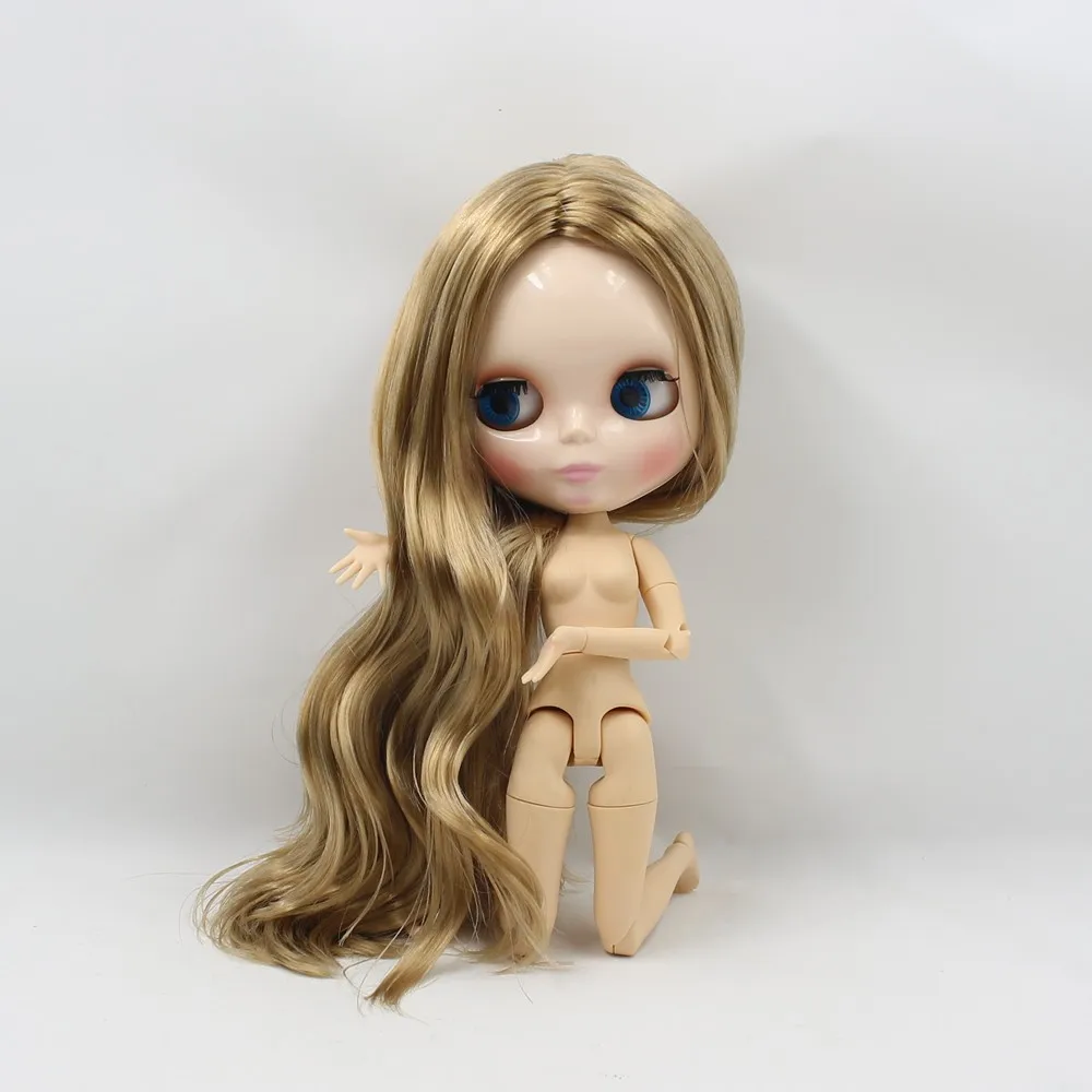 Ледяной DBS Blyth кукольные нет. BL3504 шарнирное тело светлые вьющиеся волосы из белой