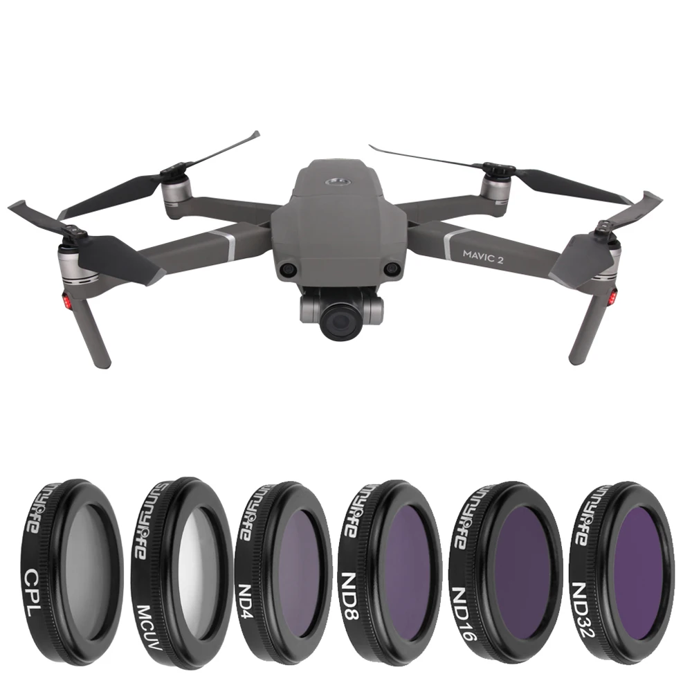 3/4/6 набор фильтров для объектива DJI Mavic 2 Zoom 4K Camera MCUV CPL ND4 ND8 ND16 ND32 Drone