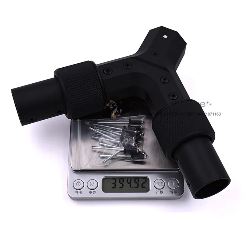 

DIY Aviation aluminum alloy D35-D30 Y type horizontal folding units wing arm adapter 35mm-30mm carbon fiber tube connector