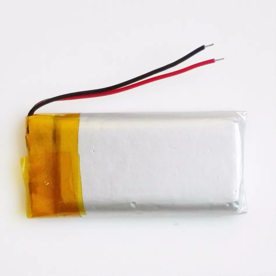 3,7 V 500mAh 602040 литий-полимерная LiPo аккумуляторная батарея для DIY Mp3 DVD RECORDE gps psp видео ручка камера bluetooth