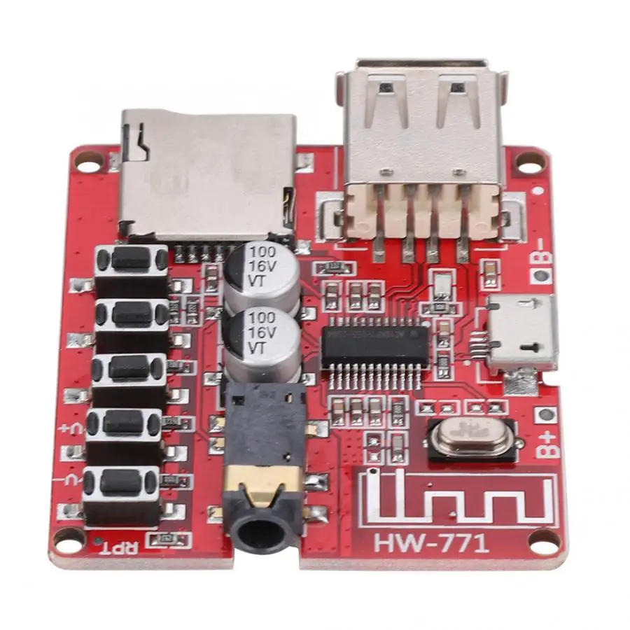 Power Amplifier Audio Receiver Module Car Motherboard Speaker Bluetooth MP3 Stereo Board | Электроника
