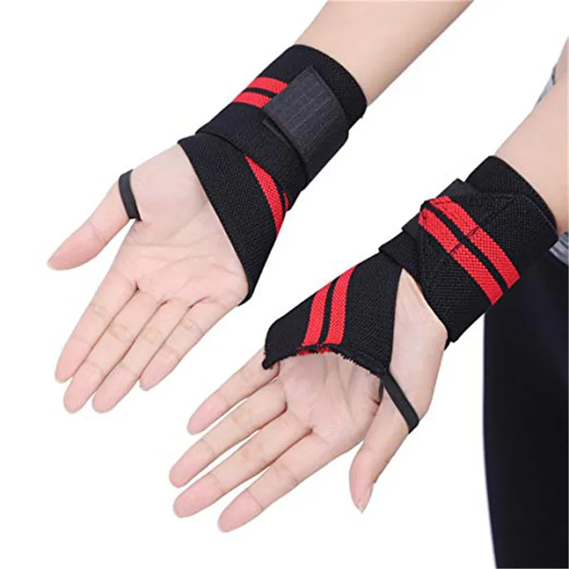 

1Pcs Adjustable Sport Wristband Wrist Elastic Wrap Strap Sports Bracers Basketball Sports Protective Gear Pressure Fitness Wrist