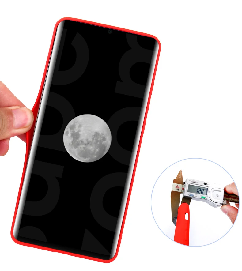 Socoupair Мягкий Жидкий чехол-держатель для телефона huawei P30 Pro Lite Nova 4e mate 20 Pro, мягкий силиконовый чехол из ТПУ с кольцом