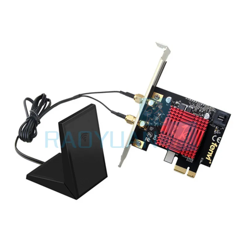 

Двухдиапазонный Wi-Fi-адаптер 802.11ac, PCI-E, 1200 Мбит/с, PCi Express, Bluetooth 4,1