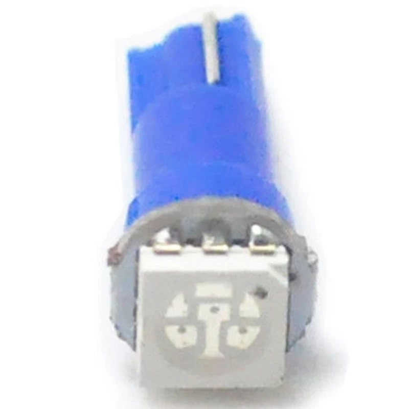 JX LCLYL 10 шт. T5 70 73 74 12V 1SMD светодиодный синий приборной панели кластера Калибр Клин