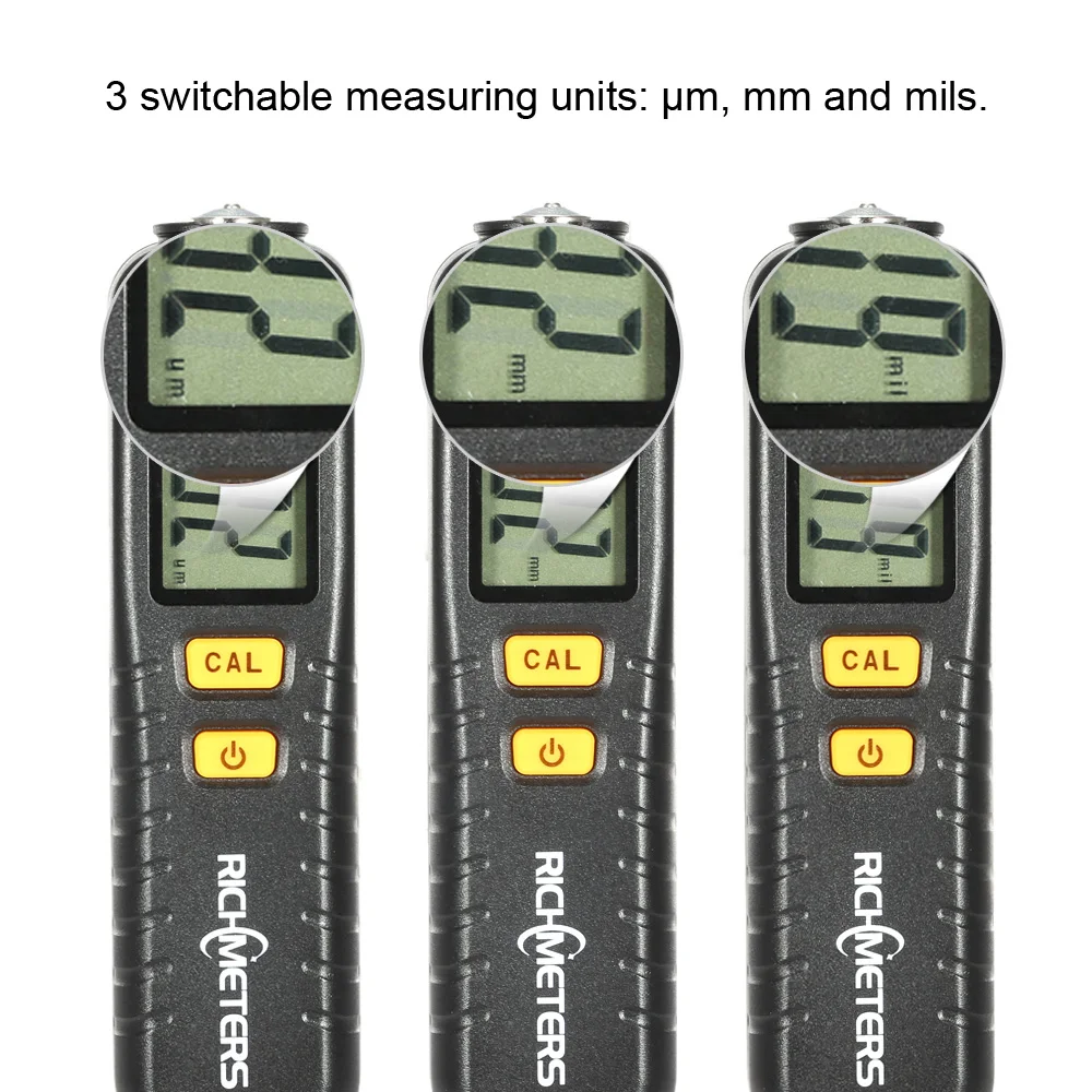 RICHMETERS GY910 ручной телефон Тестер Fe/NFe покрытия ЖК дисплей|Приборы для измерения