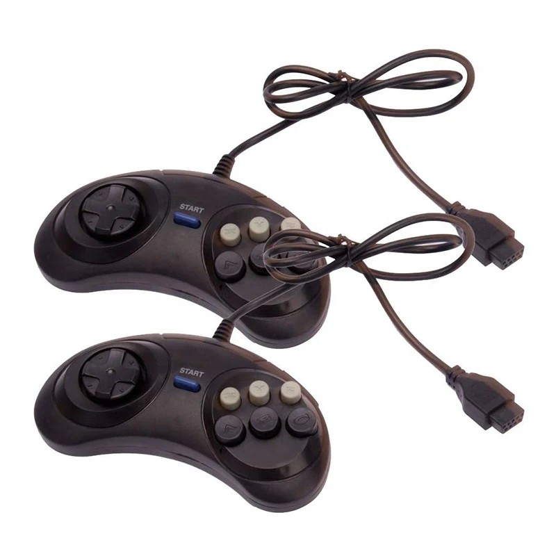 1 шт. USB геймпад игровой контроллер 6 кнопок для sega контроллера/MD2 Y1301 джойстик