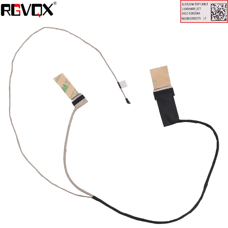 Новый ЖК кабель для ноутбука ASUS GL552VW GL552JX интерфейс материнской платы 40Pin экрана