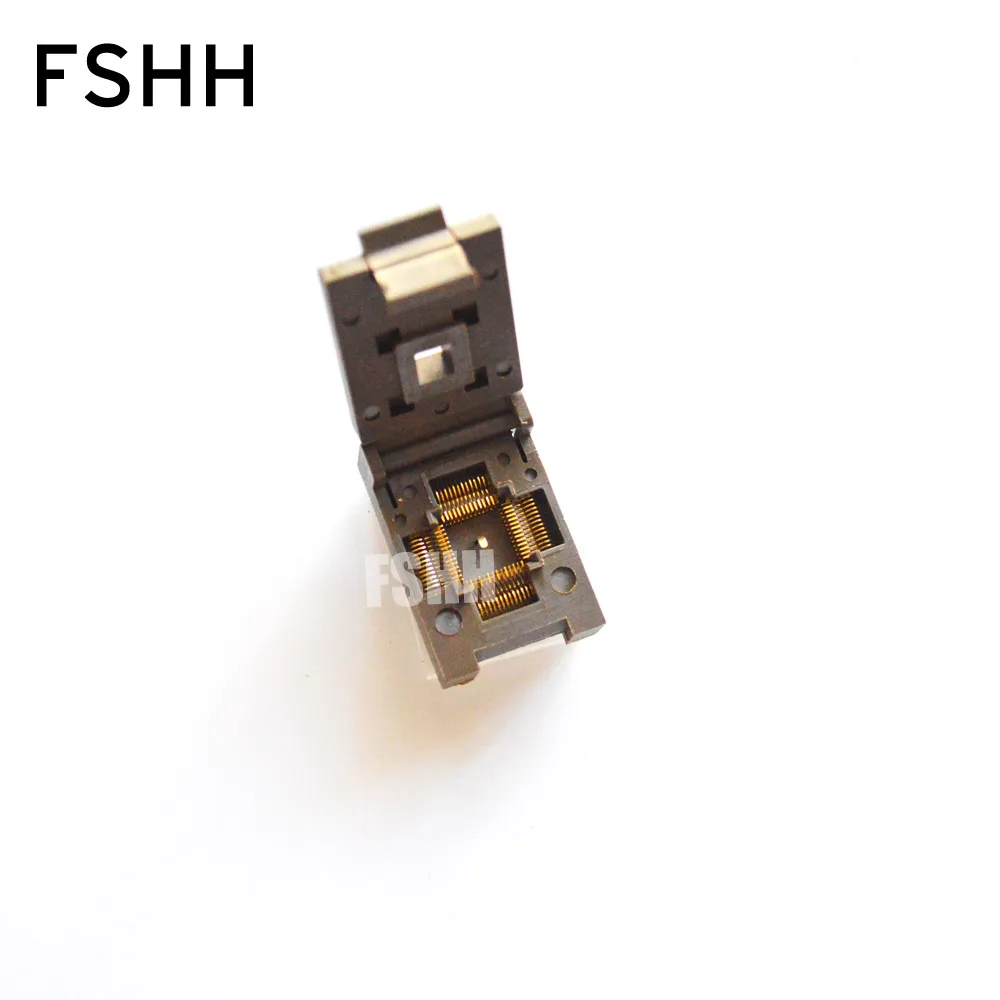 DFN56 MLF56 QFN56 WSON56 IC Test Socket(Flip test seat) Size=8x8mm  Pitch=0.5mm