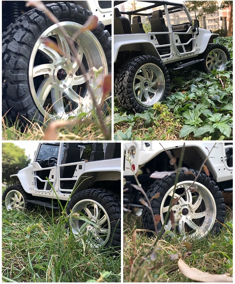 4 штуки/LotD1RC 3,2 дюймов RC1: 10 1:8 Рок Гусеничный Beadlock обод колеса для Traxxas TRX-4 TRX4 RC4WD D90 D110 TF2 осевой SCX10 90046