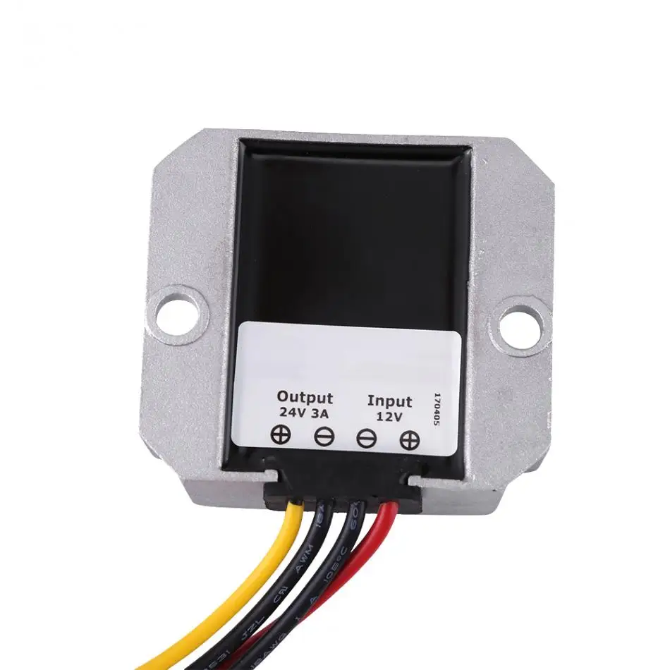 DC-DC преобразователь 12 V-24 V 3A 72 Вт Step Up Напряжение модуль Boost Питание конвертер Импульсный повышающий стабилизатор Напряжение трансформатор