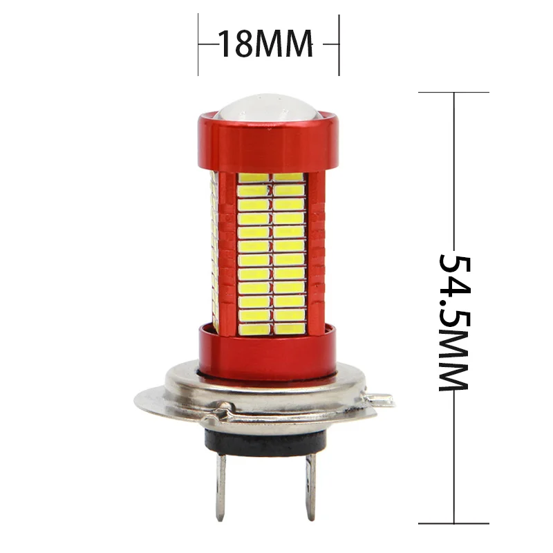 LYMOYO автомобиль H4 led HI/LO H7 60 Вт Авто 4014 106SMD светодиодные лампы 6000 К Белый drl дневные
