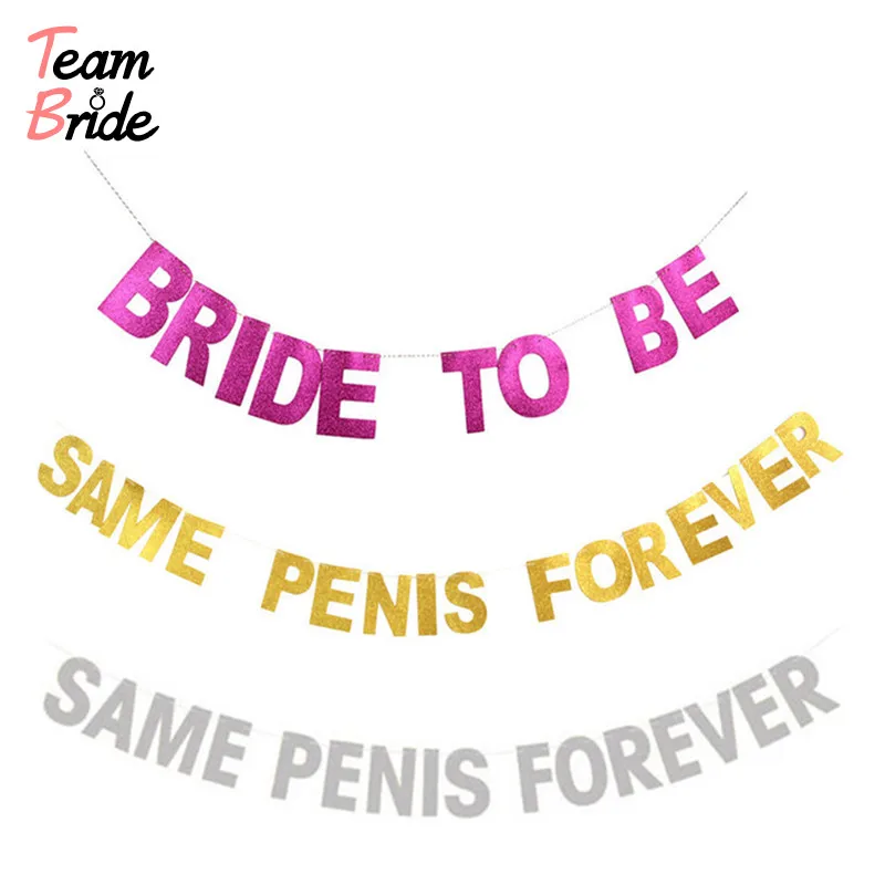 

Team Bride 3M Bride To Be Sign Party Bunting Banner Garland Wedding Photograph Props Decoration Bachelorette Party Decorations