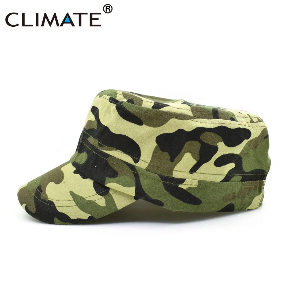 Климат Нью Для мужчин camouflag Охота Прохладный Армия плоской верхней крышки
