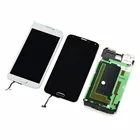 Для Samsung Galaxy S5 i9600, G900F, G900T, G900P, G900A, ЖК-дисплей, сенсорный экран, корпус, передняя рамка, Кнопка возврата