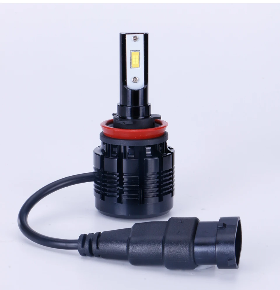 TC-X фар автомобиля H7 H4 LED H8 H11 HB3 9005 Диодная лампочка для авто HB4 9006 H1 H3 H13 9004 9007 свет лампы для автомобилей 6000 К avtolamp