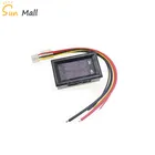DC 100 в 100A Мини цифровой вольтметр Амперметр Вольт Ампер метр амперметр индикатор напряжения тестер 0,28 дюймов светодиодный дисплей