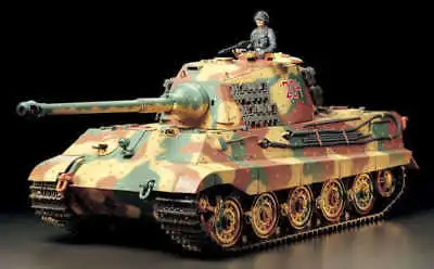 Tamiya 56018 1/16 KING TIGER R/C немецкий танк Второй мировой войны|Детали и аксессуары| |