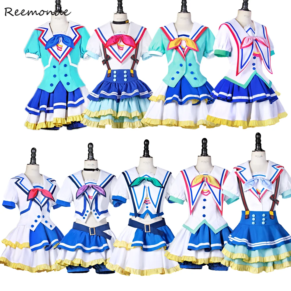 Аниме LoveLive Sunshine Aqours Косплей костюмы Love Live для женщин и девушек форма Kurosawa Dia Ruby Takami