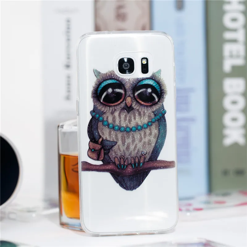 Howanni чехол для Samsung Galaxy S7 Edge G935F флэш порошок мягкий Красочные Телефонные чехлы