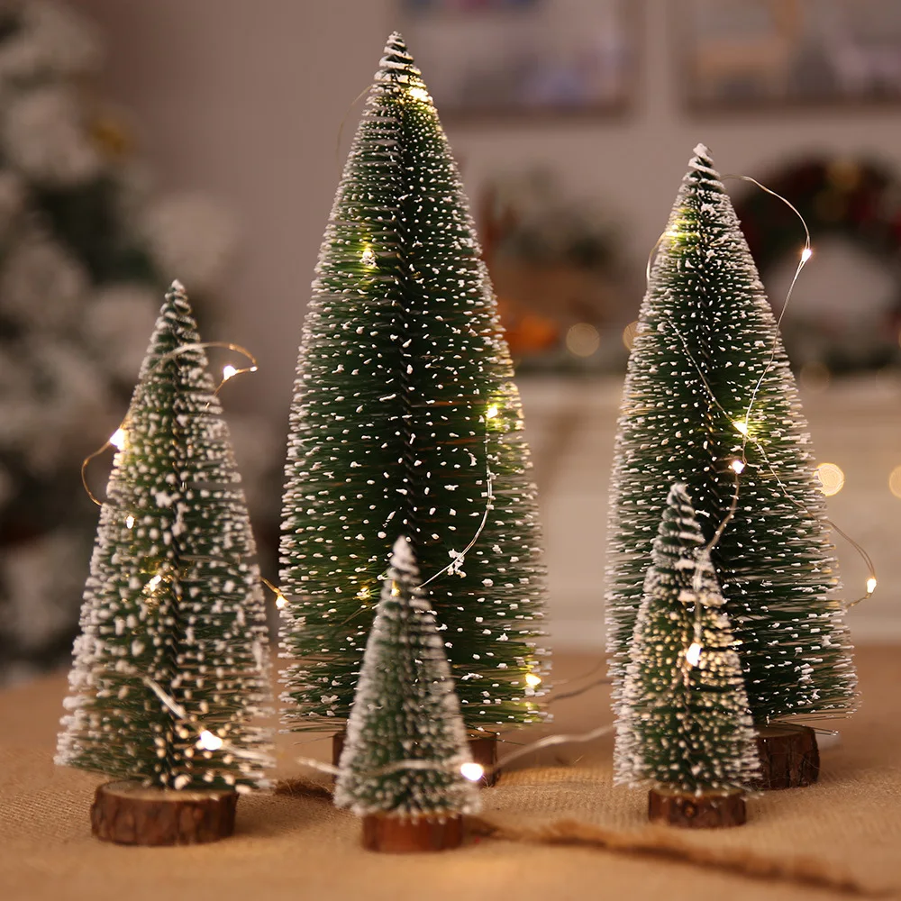 

1pcs Christmas Tree arbol de navidad New Year's products Mini Christmas Tree adornos de navidad para casa choinka sztuczna
