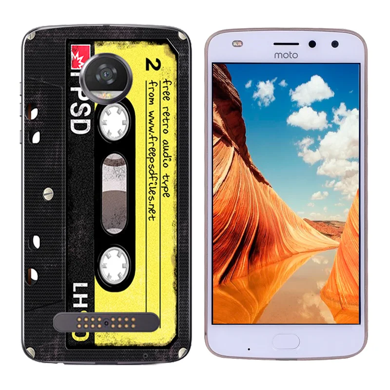 Силиконовые чехлы из ТПУ для телефона Motorola Moto Z2 Play Life с принтом XT1710 чехол Z (2-го