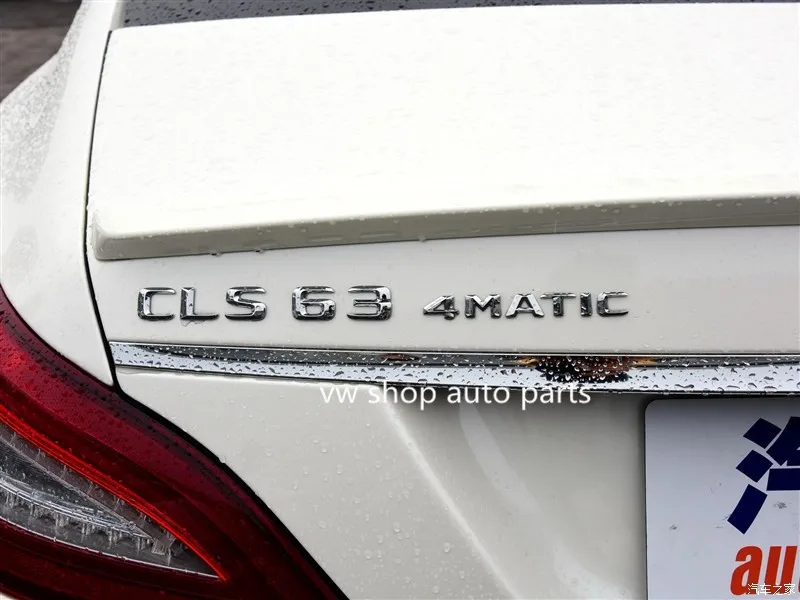 Числа буквы &quotCLS 63 4matic&quot эмблема значка на багажник Стикеры для Benz CLS63