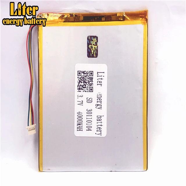 1 0 мм 5pin разъем 30110104 30110105 оптовая цена 3 7 v 4000mah lipo батарея аккумуляторные батареи