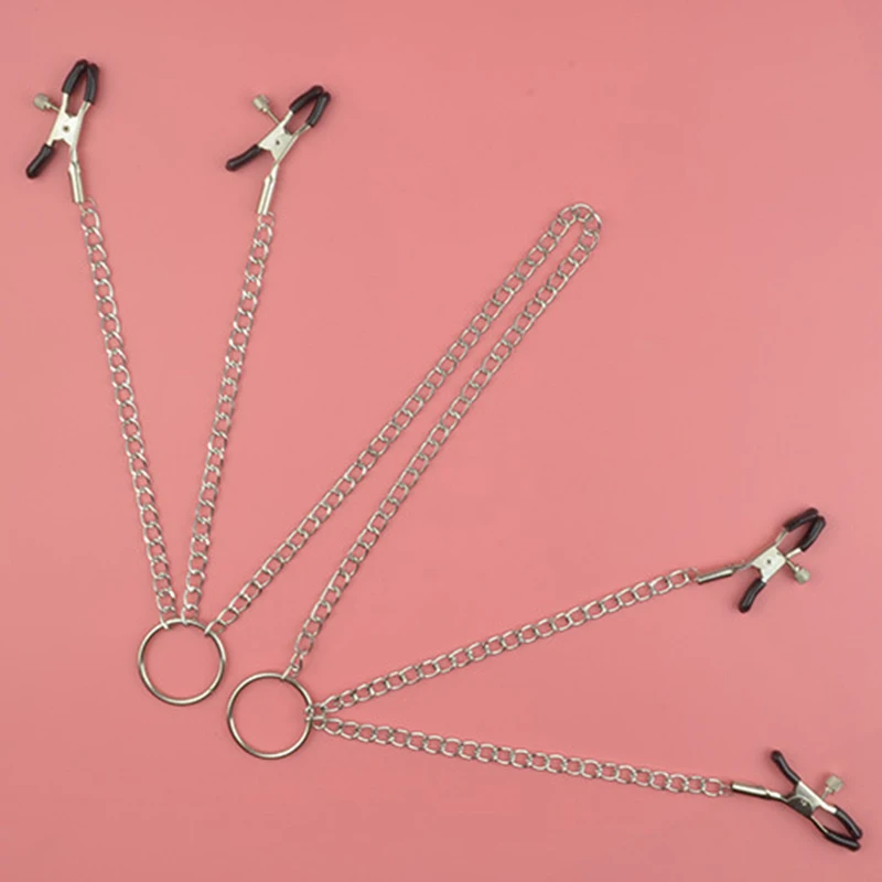 4 головки БДСМ игрушки интимные аксессуары женский ошейник дразнинг зажимы для