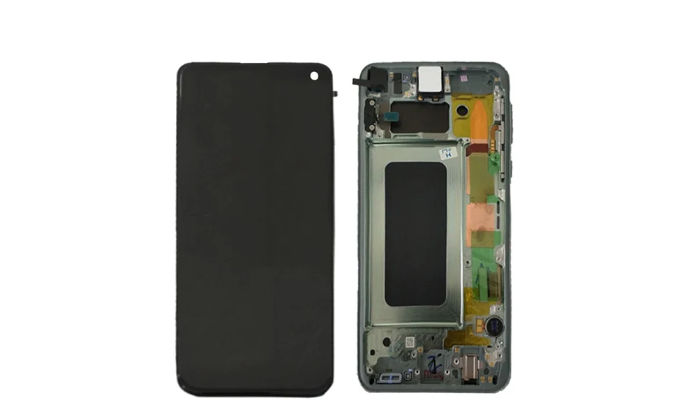 AMOLED для samsung Galaxy S10E SM-G970 G970F G970U G970N ЖК-дисплей сенсорный экран дигитайзер в сборе для samsung S10E lcd