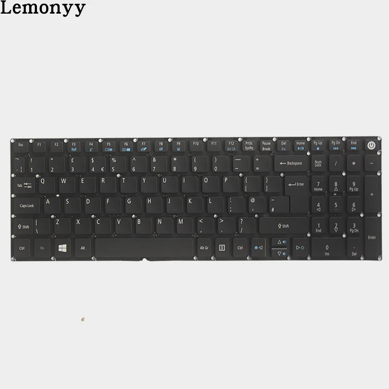 Новинка клавиатура для компьютера c английской раскладкой для ACER Aspire E15 E5-576 E5-576G E5-576G-5762 E5-576G английская клавиатура с Подсветка