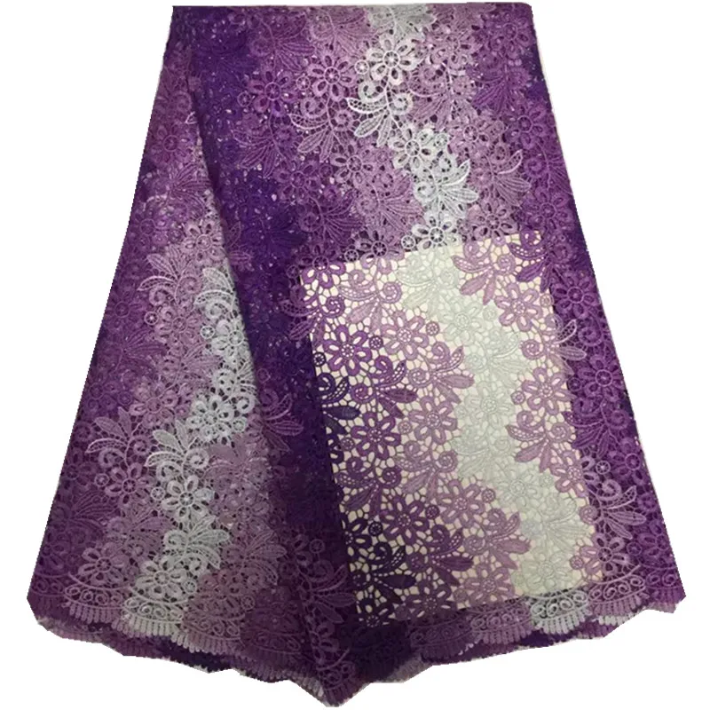 Новый дизайн Лидер продаж в нигерийском стиле африканских кружевных тканей