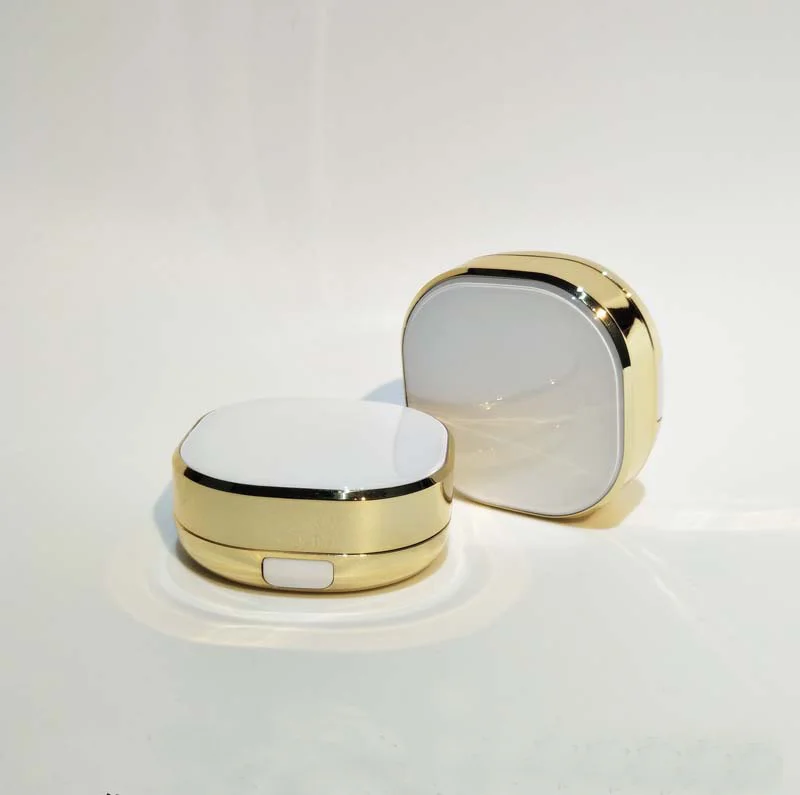 

10pcs/lot Square White Empty Cosmetic Makeup Plastic DIY BB CC Cream Air Cushion Box Containers Foundation Refillable Bottles