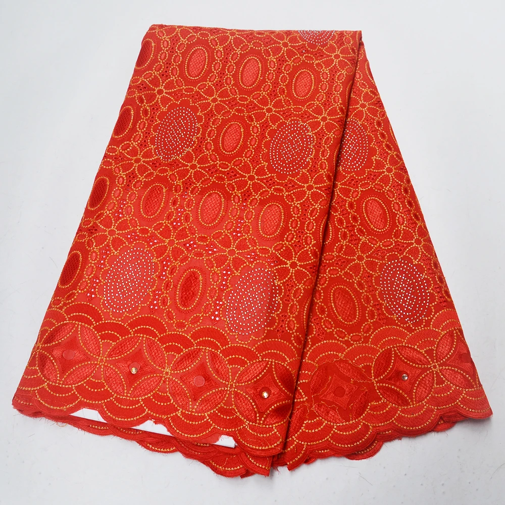 

African dry lace fabric Swiss voile with stones high quality 2019 Dubai polish Nigerian cotton Swiss voile laces in Switzerland