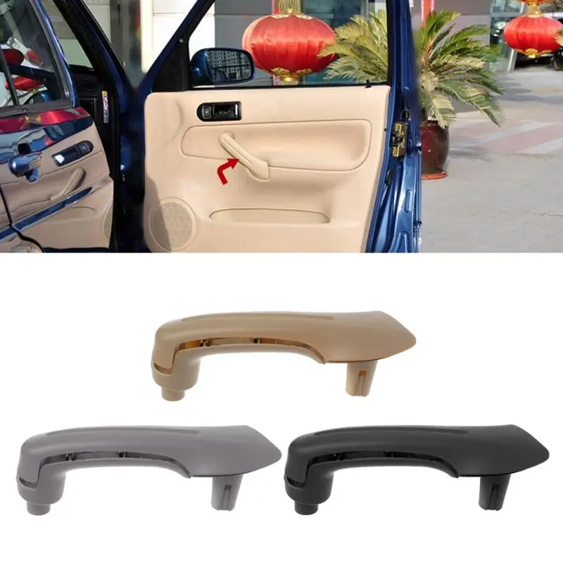 

Car Interior Front/Rear Right Side Door Pull Grab Handle For Jetta Golf MK4 1999-2005