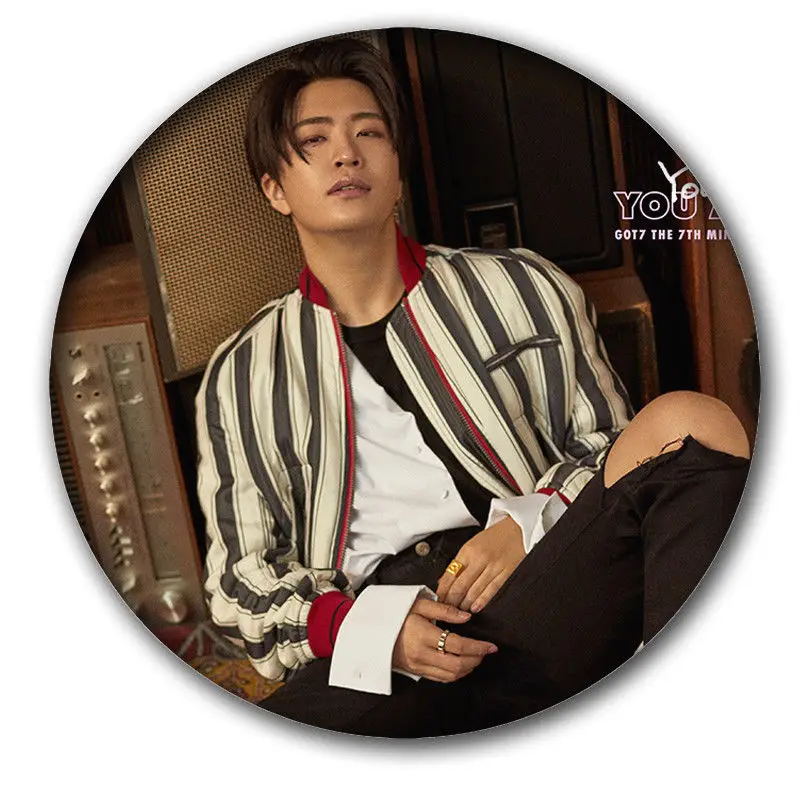 KPOP GOT7 значок 7 для 7 нагрудных штифтов брошь JaeHyun MARK Chenle Haechan JENO корейский