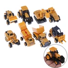 Мини Сплав инженерный автомобиль трактор игрушка самосвал модели автомобилей для детей мальчик классический подарок игрушка