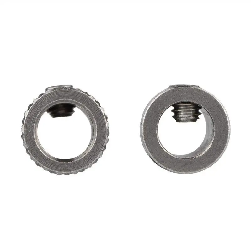 2 шт. нержавеющая сталь накатанный 3D принтер экструдированный привод зубчатый