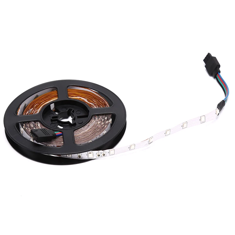 Один комплект 5 м 3528 SMD RGB 600 светодиодный s светильник 24Key IR пульт дистанционного