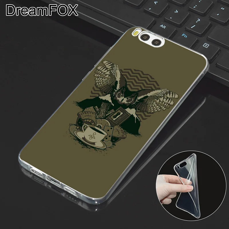 DREAMFOX L406 чехол Добро пожаловать в Твин Пикс Мягкий ТПУ силиконовый для Xiaomi Mi Note 2 3 4