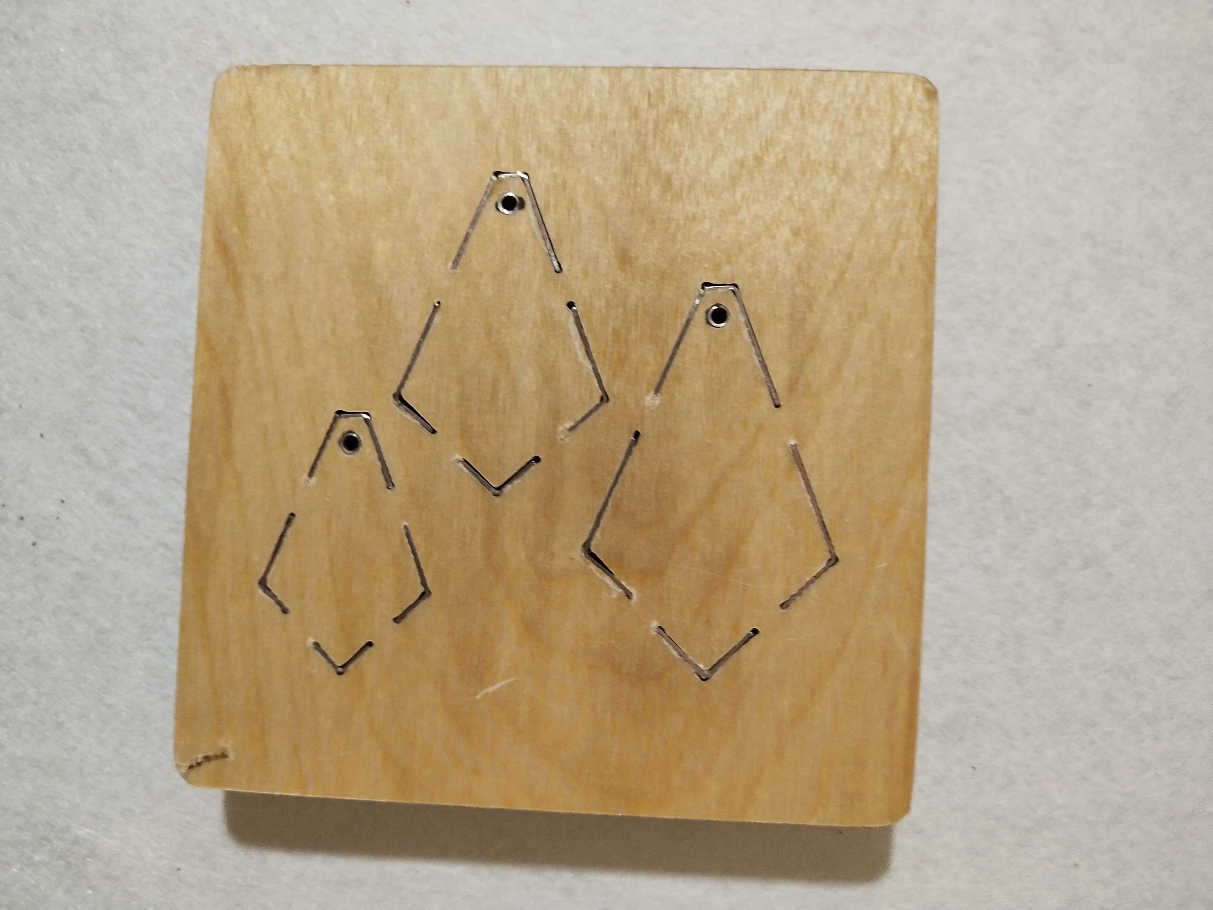 Серьги ручной работы/39 новая деревянная форма для скрапбукинга Thickness-15.8mm | Дом и