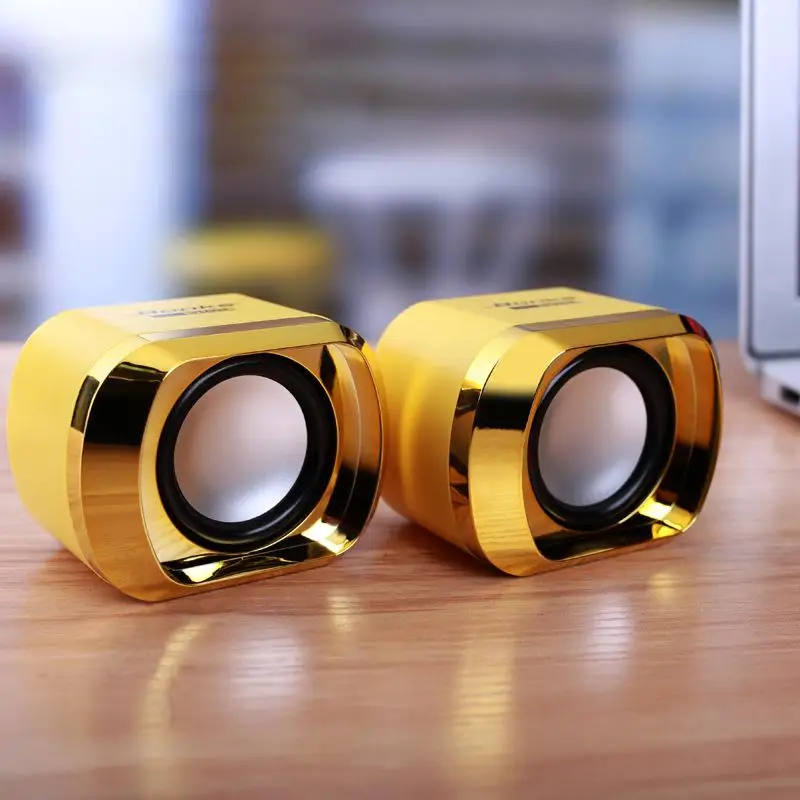 Hobbylan мини Компьютерные Колонки USB AUX Jack 3,5 мм ПК настольный ноутбук стерео проводной звук сабвуфер компьютерные колонки d25
