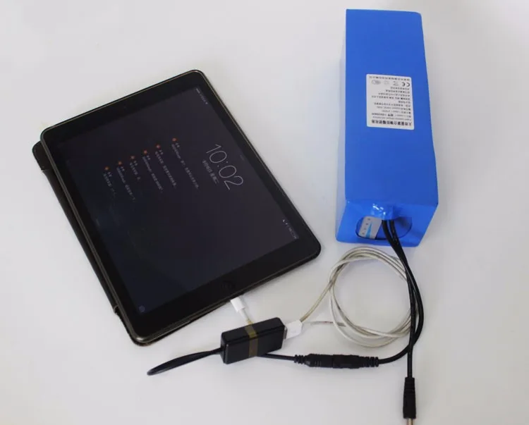 19 V 25000 MAH 5AH литиевая батарея с 5 V USB понижающий преобразователь и 10 разъемами для ноутбуков, мобильных телефонов, планшетов Дополнительный внешний аккумулятор