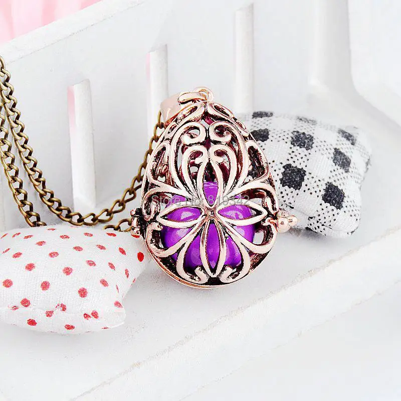 Подарок для мамы подарок ребенка почерневший ангел мексиканская бола ожерелье