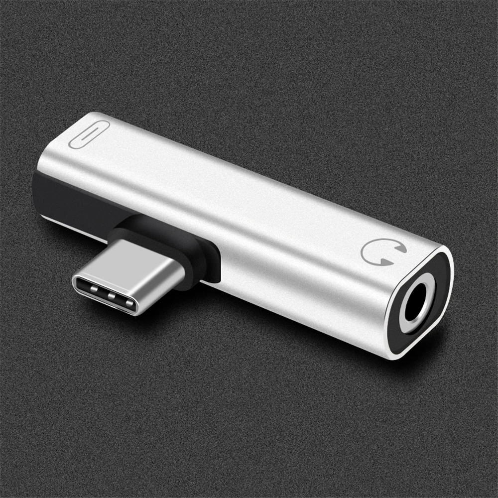 1 шт. адаптер для наушников с разъемом USB Type C на 3 5 мм|Адаптеры Type-C| |